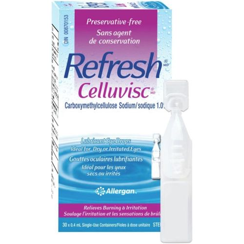 Refresh Celluvisc Ophthalmic Solution, 30 x 0.4 mL