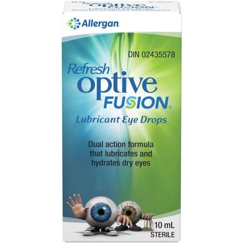 Refresh Optive Fusion Ophthalmic Solution, 10 mL