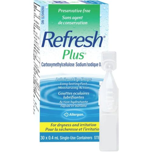 Refresh Plus Ophthalmic Solution, 30 x 0.4 mL