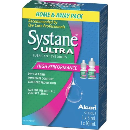 Systane Ultra Home/Away, 10 mL + 5 mL