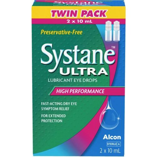 Systane Ultra Multi-Dose Preservative Free, 2 X 10 mL