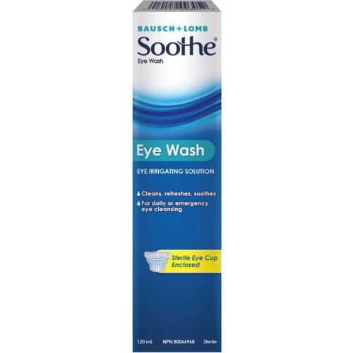 Soothe Eye Wash Eye Irrigating Solution, 120 mL