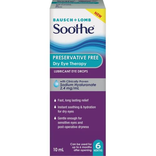 Soothe Preservative Free Dry Eye Therapy, 10 mL