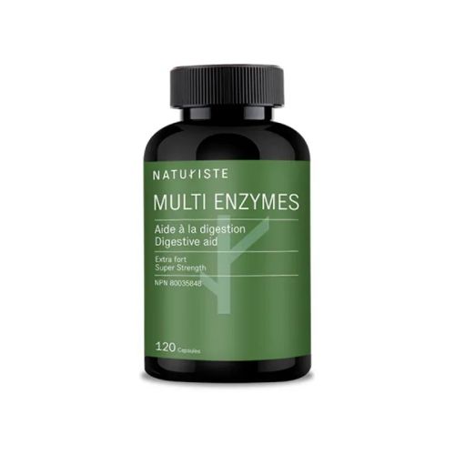 Naturiste Multi Enzymes, 120 Capsules