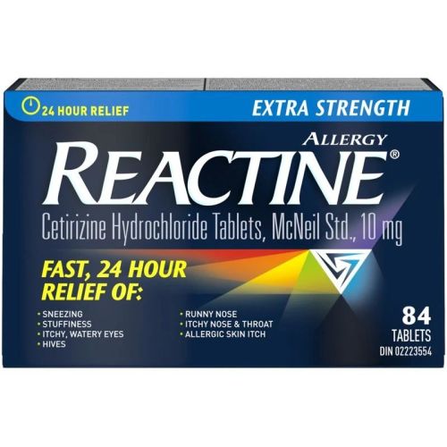 Extra Strength 24Hour Allergy Medicine 10mg, 84 Tablets