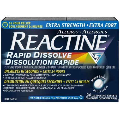 Rapid Dissolve Extra Strength 24 Hour Allergy Medicine 24