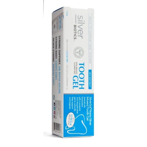 Silver Biotics Tooth Gel - Glacial Mint, 114g