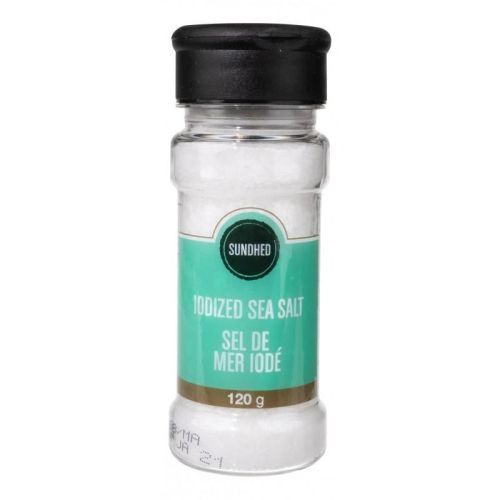 Sundhed Iodized Sea Salt Fine, 120g