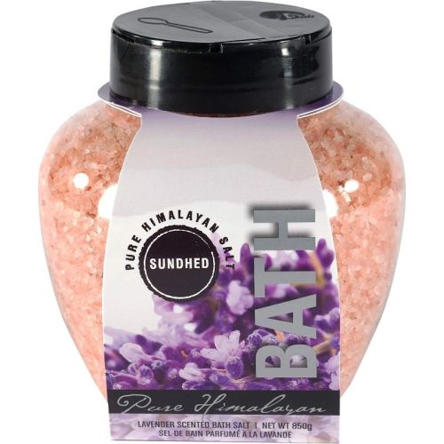 Sundhed Himalayan Bath Salt with Lavender Oil, 850g