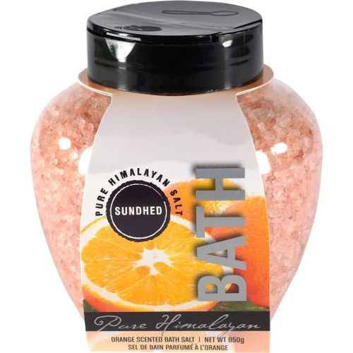 873778007041 Sundhed Himalayan Bath Salt with Orange Oil, 850g
