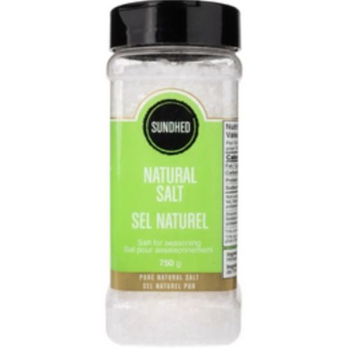 873778006143 Sundhed Himalayan White Ionized Salt Fine Jar