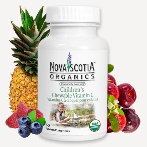 Nova Scotia Organics Vitamin C - Children's Chewable, 60 Chewables Tablets