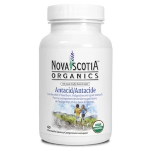 Nova Scotia Organics Antacid, 60 Chewables