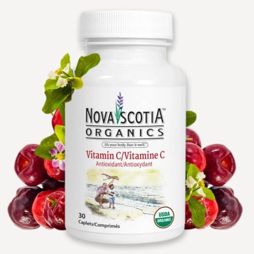 Nova Scotia Organics Vitamin C, 30 Capsules