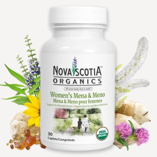 Nova Scotia Organics Women's Mena & Meno Balance, 30 Capsules