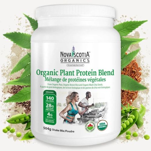 Nova Scotia Organics Organic Plant Protein Unflavoured, 504g