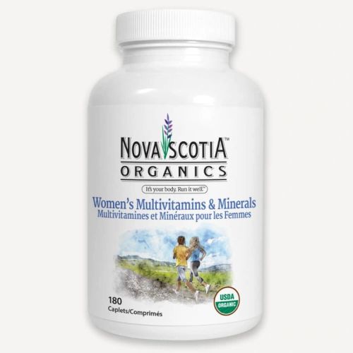 Nova Scotia Organics Women's Multivitamin & Minerals, 180 Capsules