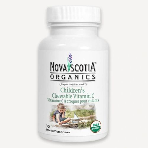 Nova Scotia Organics Vitamin C - Children's Chewable, 30 Tablets