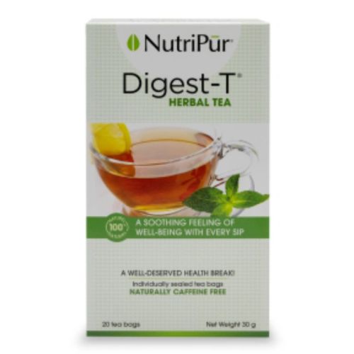 628066401106 Nutripur Inc Digest-t Herbal Tea, 20 Pack