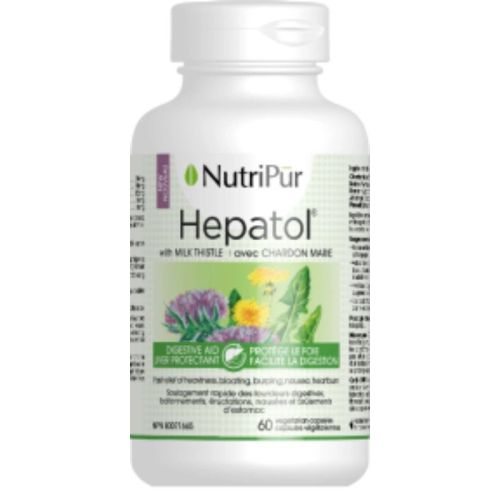 628066455000 Nutripur Inc Hepatol, 60 Vegetarian Capsules