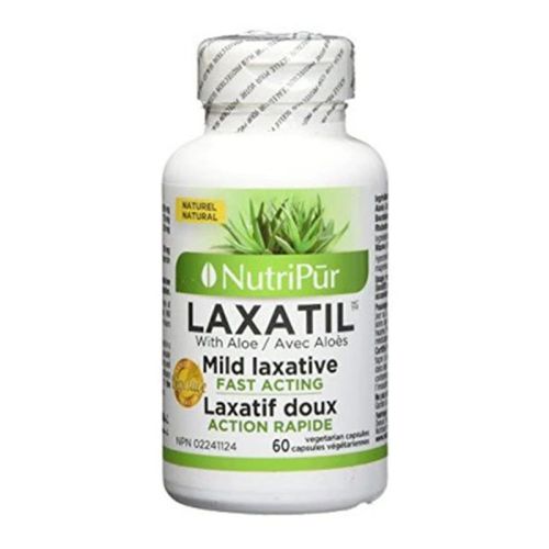 628066501004 Nutripur Inc Laxatil, 60 Capsules