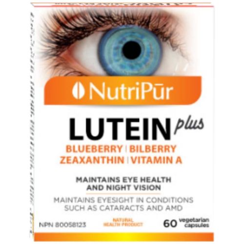 628066606808 Nutripur Inc Lutein Plus, 60 Capsules
