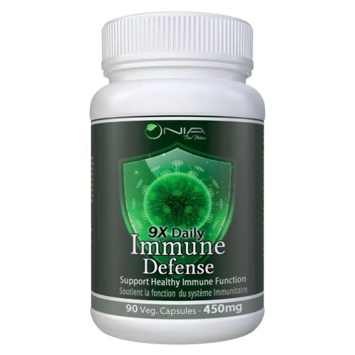 Nia Pure Nature 9X Daily Immune Defense, 90 Capsules