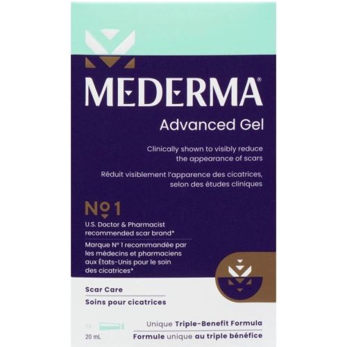 842313000151 Mederma Advanced Scar Gel, 20 mL