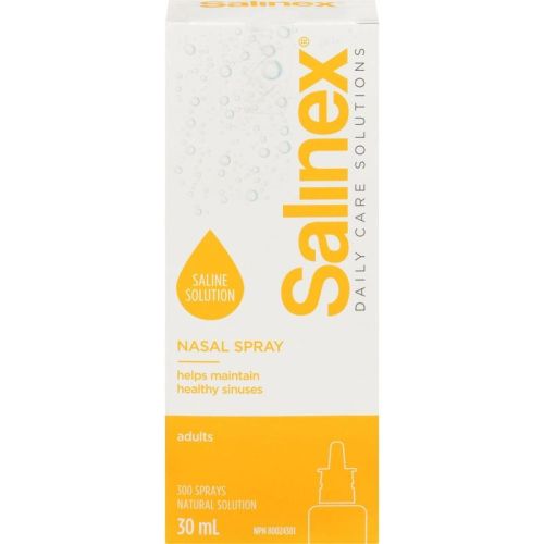 Salinex Nasal Spray Saline Solution for Adults, 30 mL