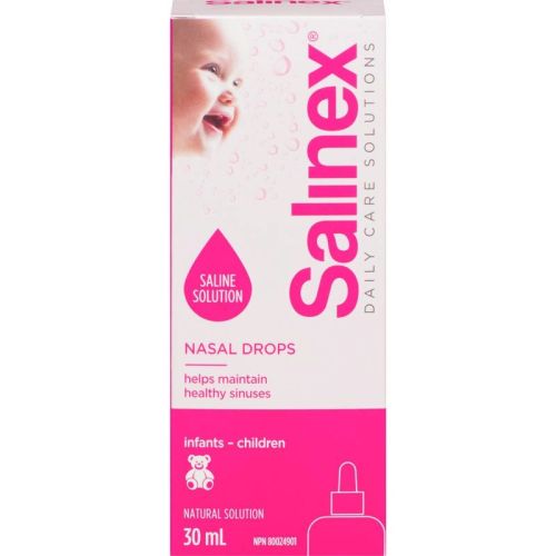 Salinex Nasal Drops, Saline Solution Infants/Children, 30 mL