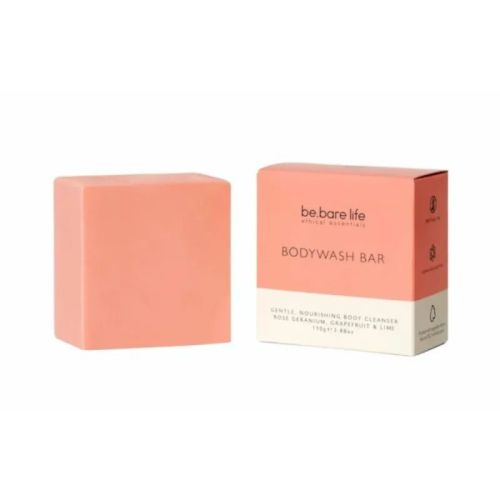 Be.Bare Life Rose Geranium, Grapefruit & Lime, 110g