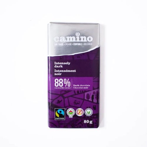 Camino Organic Intense Dark (88% Cacao), 80gx14