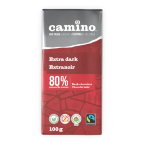 Camino Organic Panama Extra Dark (80%), 100gx12