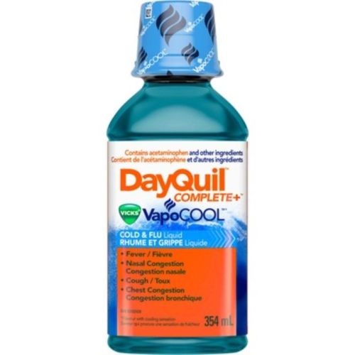 Vicks  DayQuil COMPLETE+ VapoCOOL, 354 mL