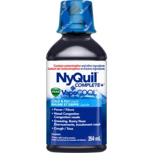Vicks  NyQuil COMPLETE+ VapoCOOL, 354 mL