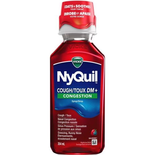 Vicks NyQuil Cough & Congestion, 354 mL