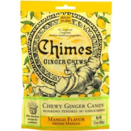 Chimes Gourmet Mango Ginger Chew Bag, 100g