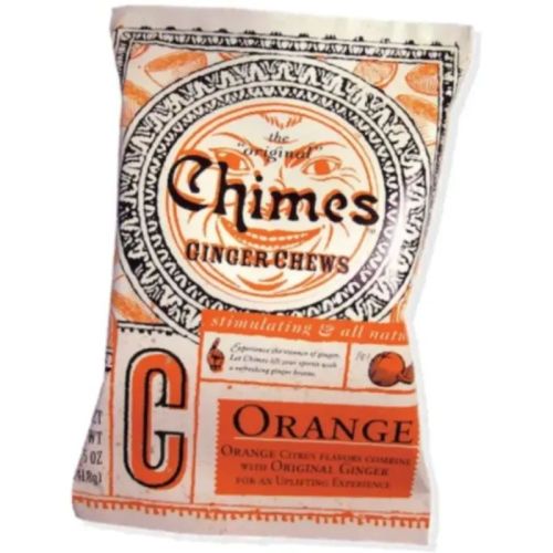 Chimes Gourmet Orange Ginger Chew Bag, 141.8g