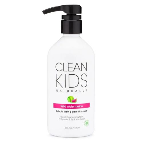 Clean Kids Naturally Wild Watermelon Bubble Bath, 480ml