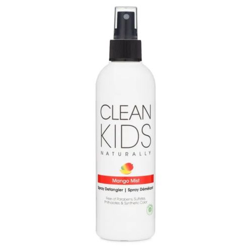 Clean Kids Naturally Mango Mist Detangler, 237ml