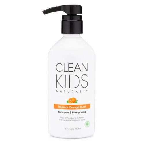 Clean Kids Naturally Tropical Orange Burst Shampoo, 480ml