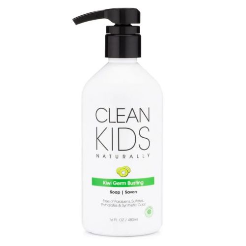 Clean Kids Naturally Kiwi Germ Busting Soap, 480ml