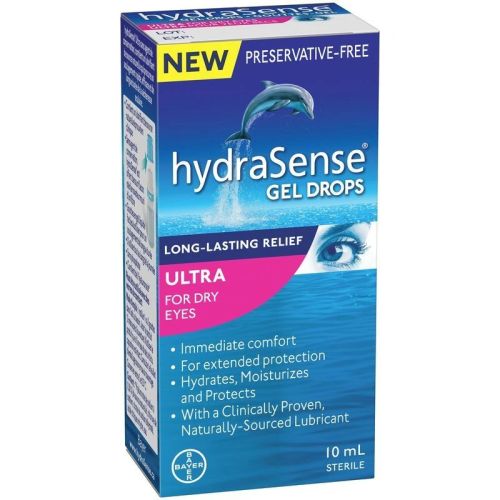 hydraSense ULTRA Eye Drops for Dry Eyes, 10mL