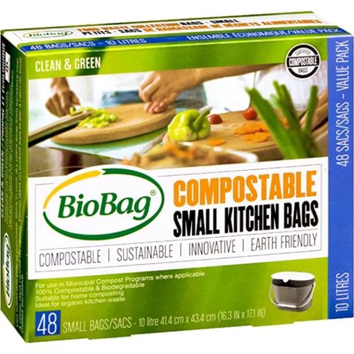 BioBag Food Waste Bags Small, (10L) 48ct