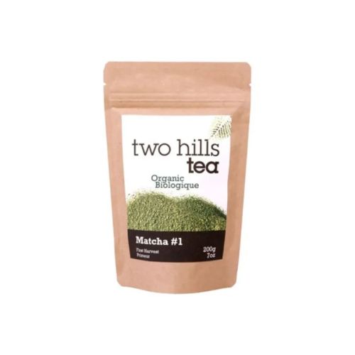 Two Hills Tea Matcha 1st Harvest Green Tea Powder Organic, 200g