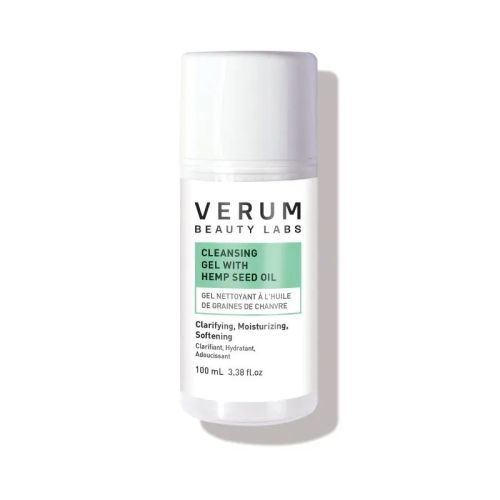 Verum Beauty Labs Cleansing Gel with Hemp Seed Oil, 100 ml