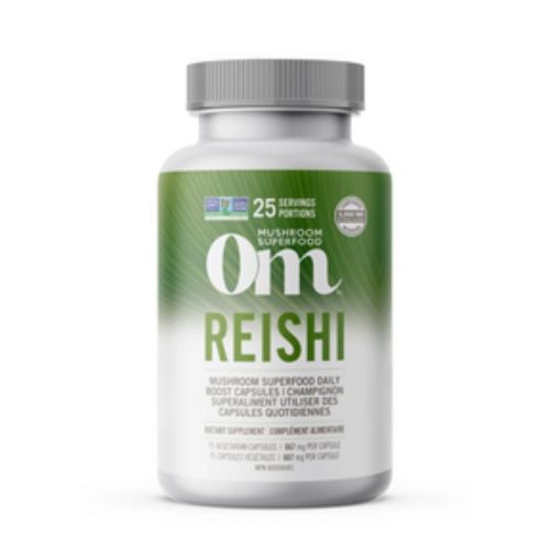 OM Mushroom Reishi Mushroom 667mg, 75 Capsules