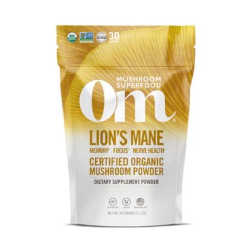OM Mushroom Lion's Mane Mushroom Powder, 60g
