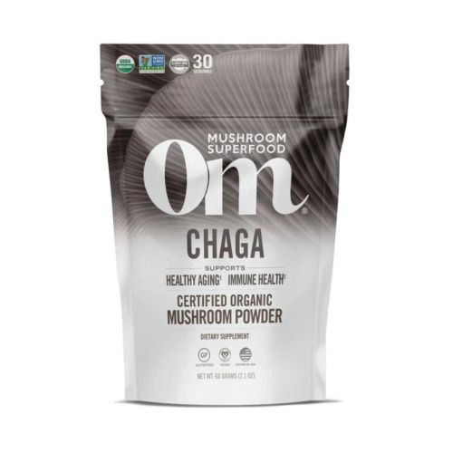 OM Mushroom Chaga Mushroom Superfood Powder, 60g