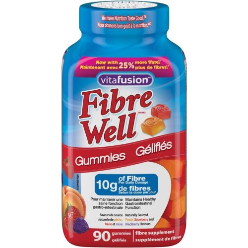 Vitafusion Fibre Well Fibre Gummy Supplements, 90 Count
